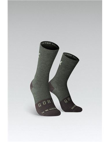 CALCETINES WINTER MERINO OLIVE S-